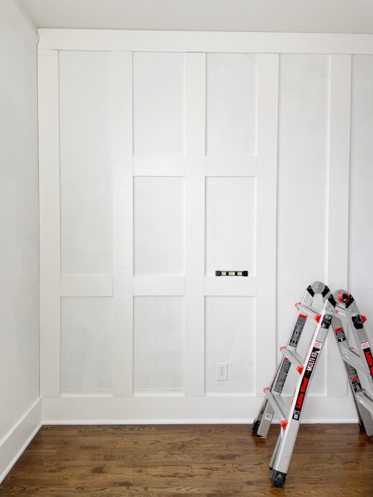 diy recessed panel wainscoting