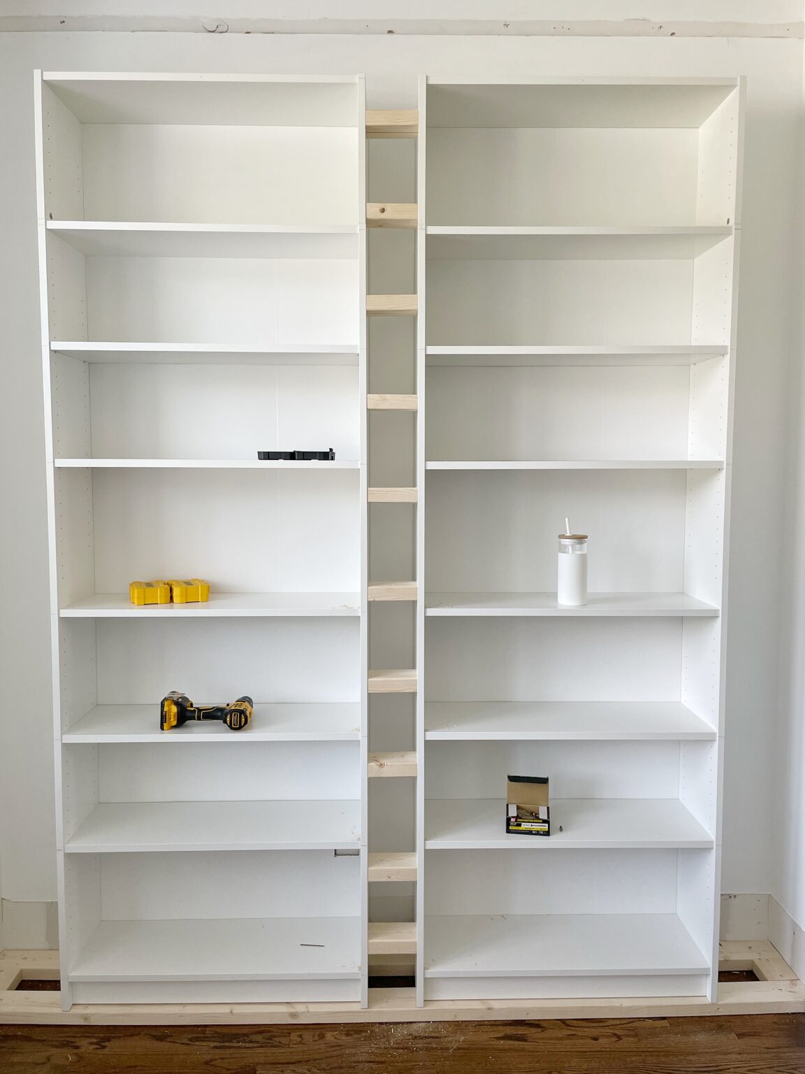 Arched Ikea Billy Bookcase Hack (StepbyStep) Our Aesthetic Abode