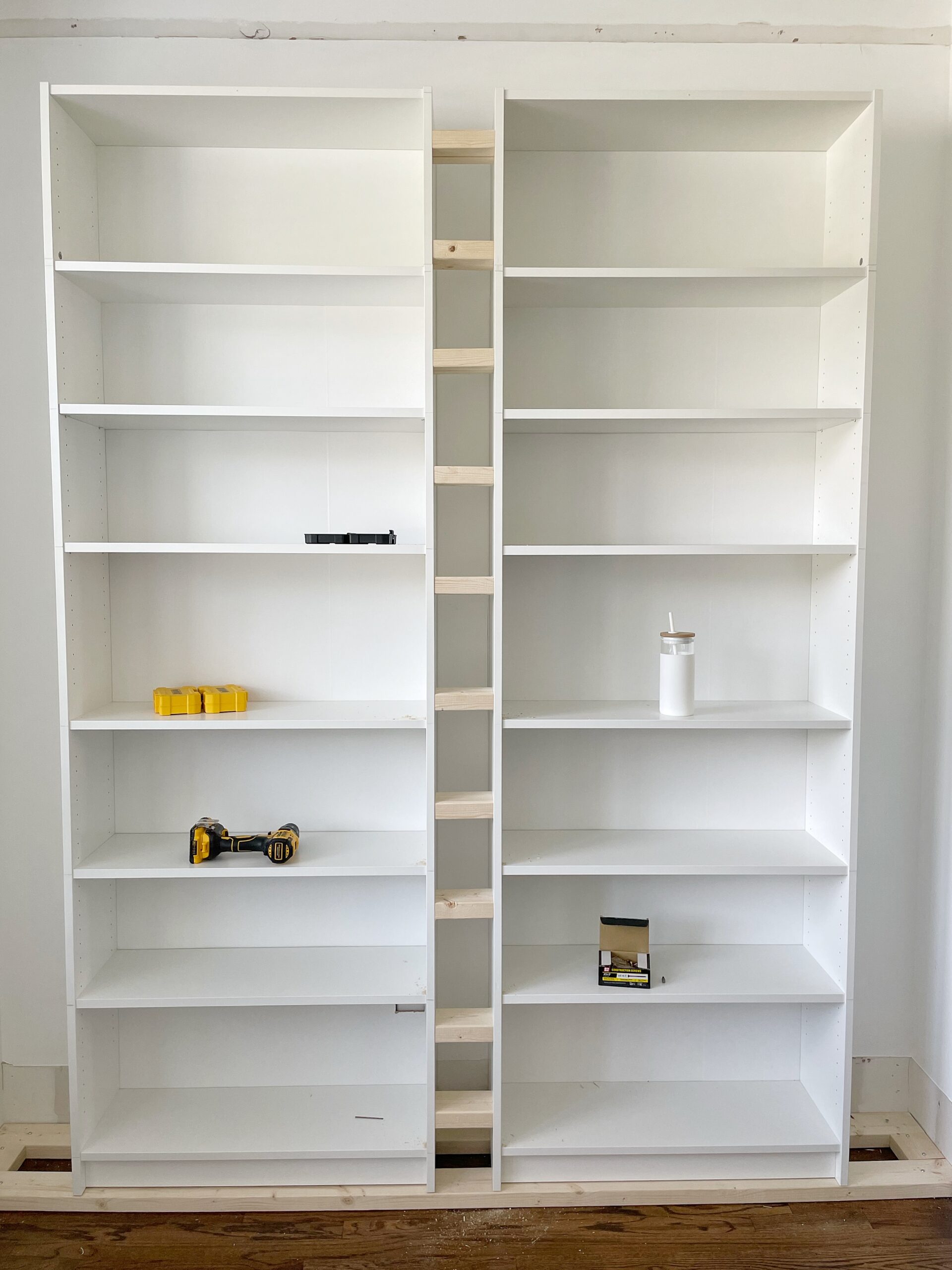 Arched Ikea Billy Bookcase Hack Step By Step Our Aesthetic Abode