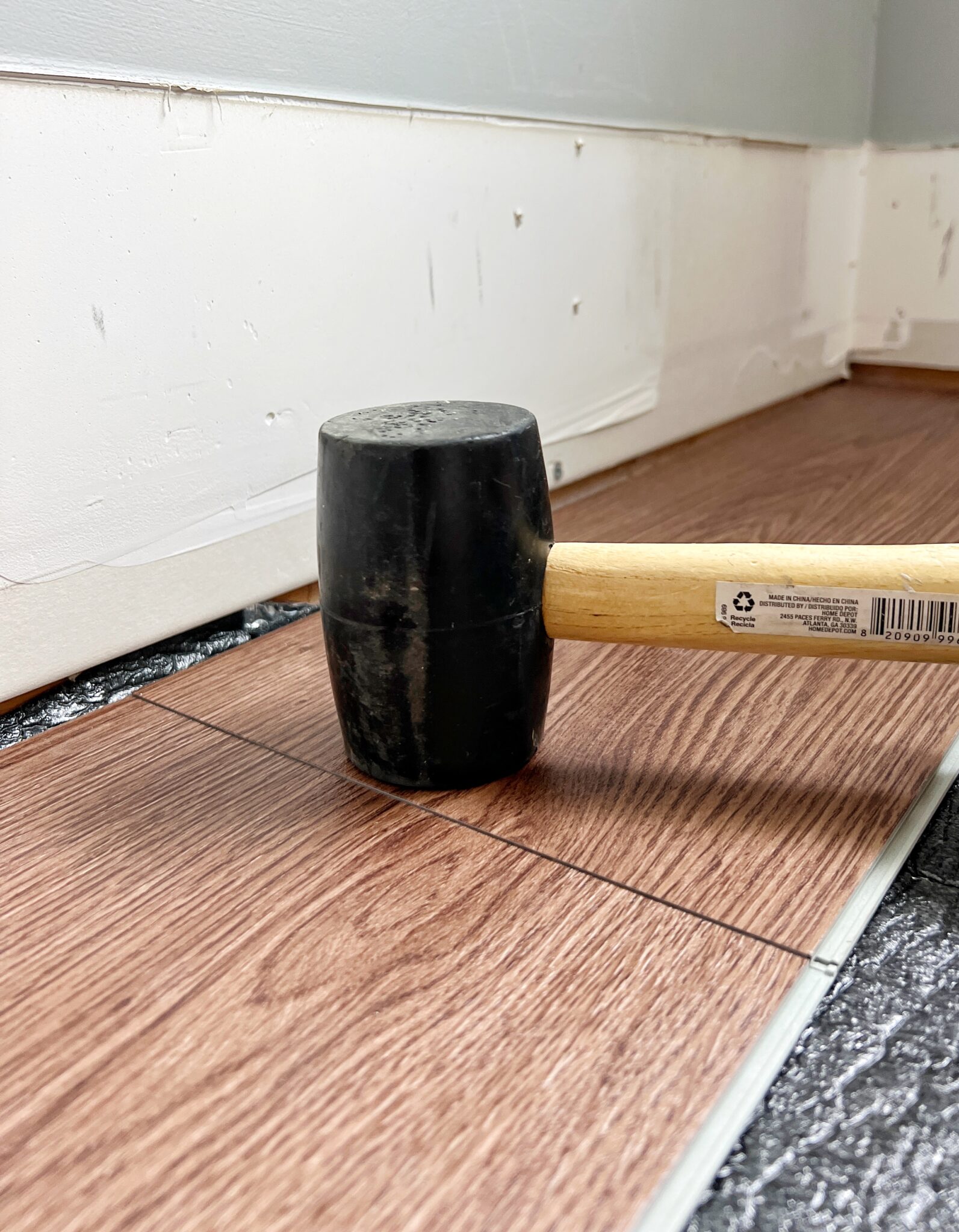 How to Install Vinyl Plank Flooring (StepbyStep) Our Aesthetic Abode
