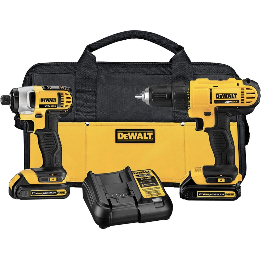 gifts for a beginner DIYer DEWALT driver and drill
