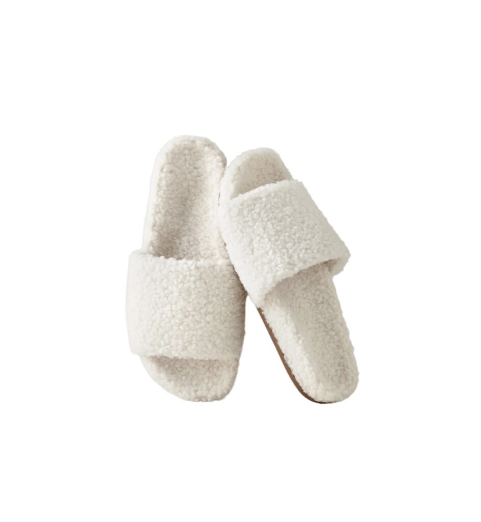 gift ideas for a homebody sherpa slippers