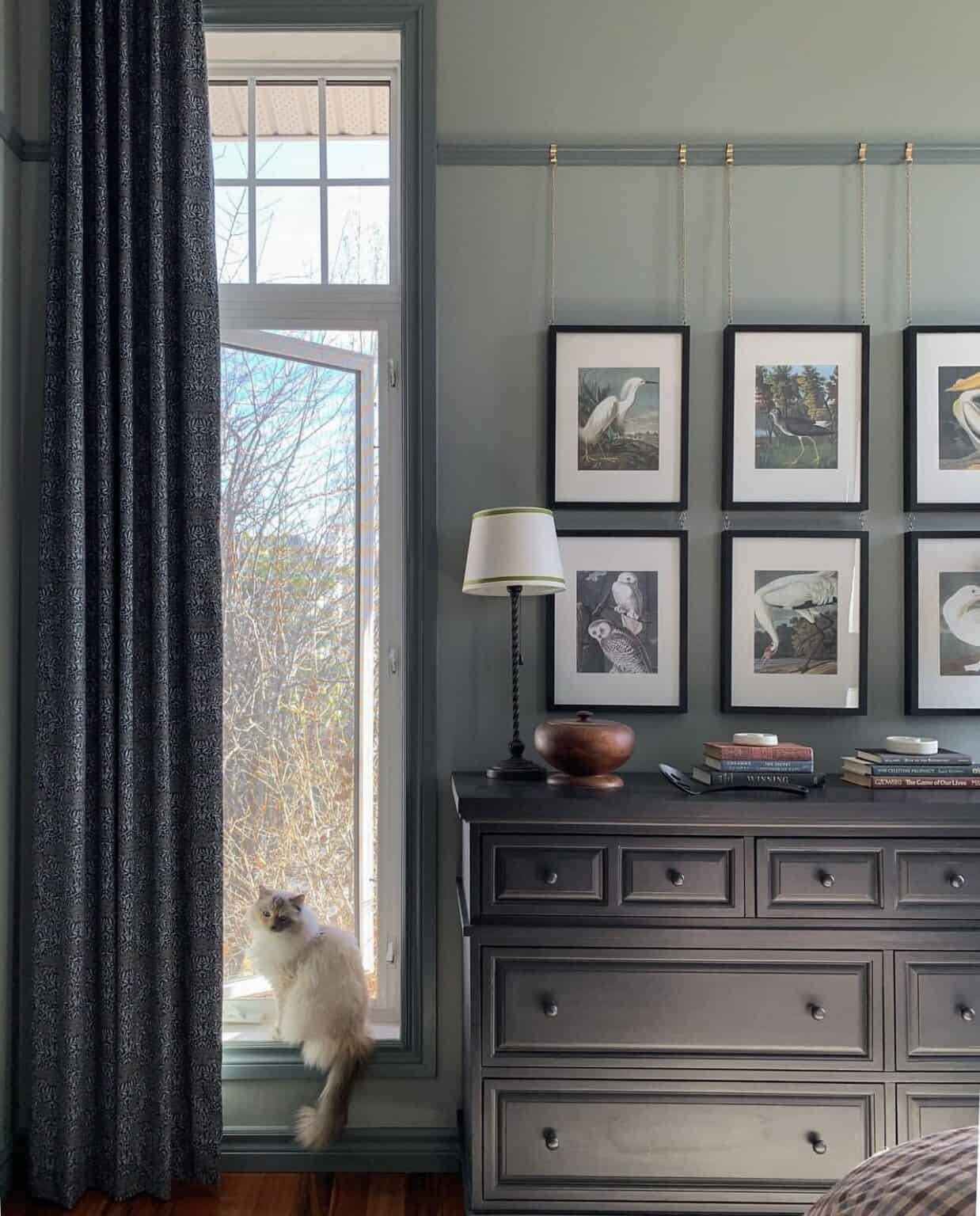 How to Install and Use a Picture Rail Hanging System Our Aesthetic Abode