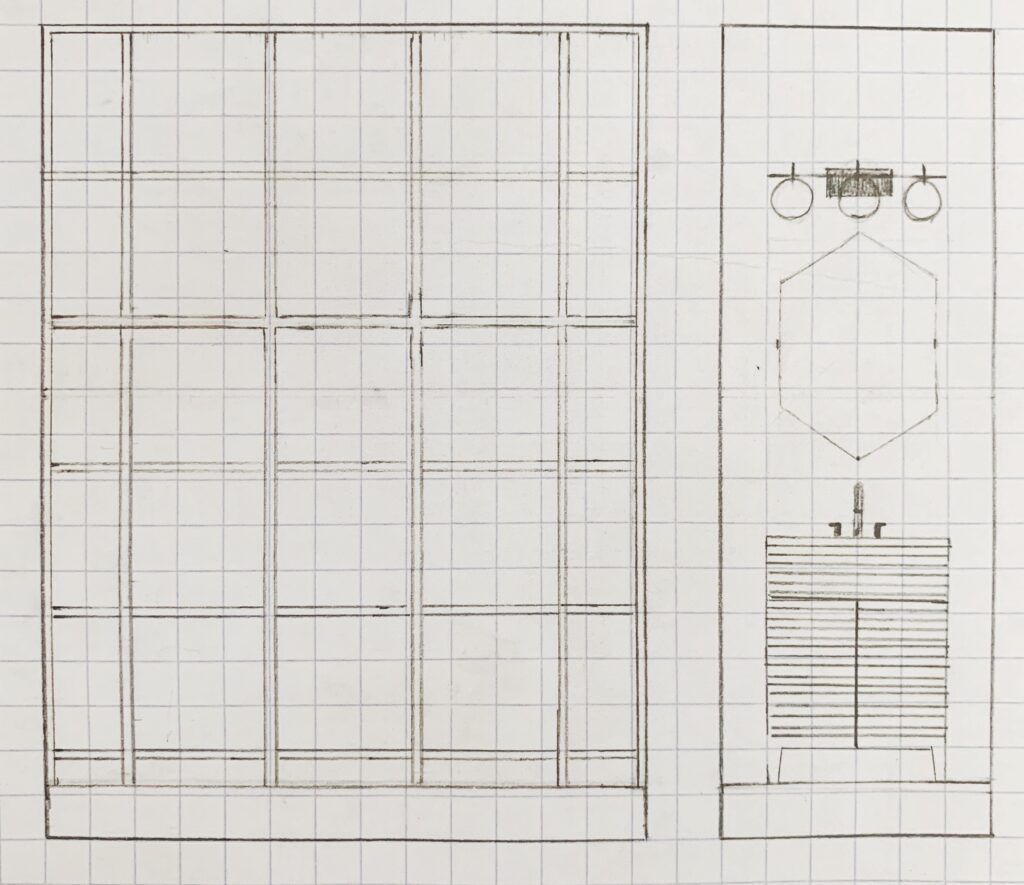 diy grid wall tutorial