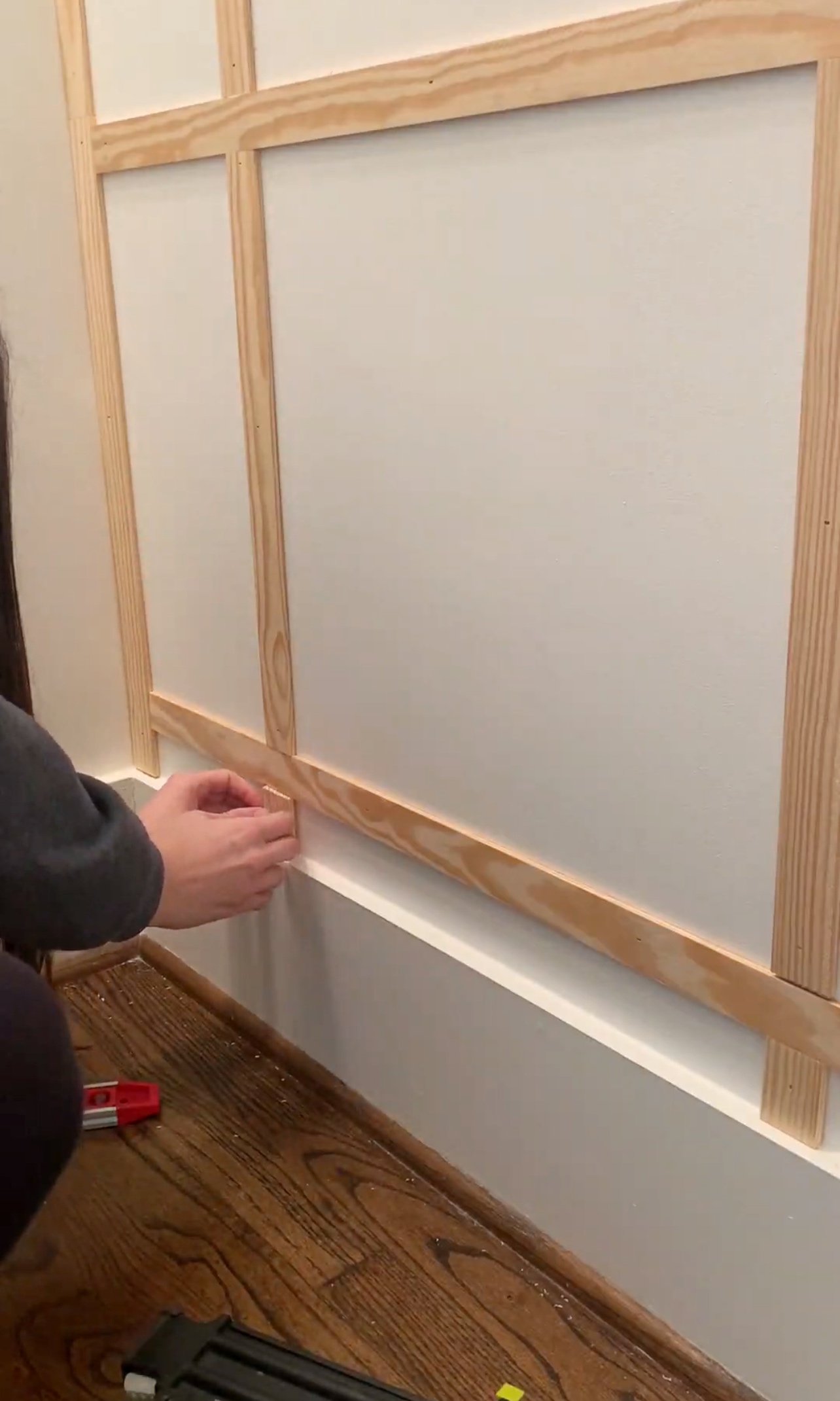 DIY Grid Wall Tutorial for Beginners (StepbyStep) Our Aesthetic Abode
