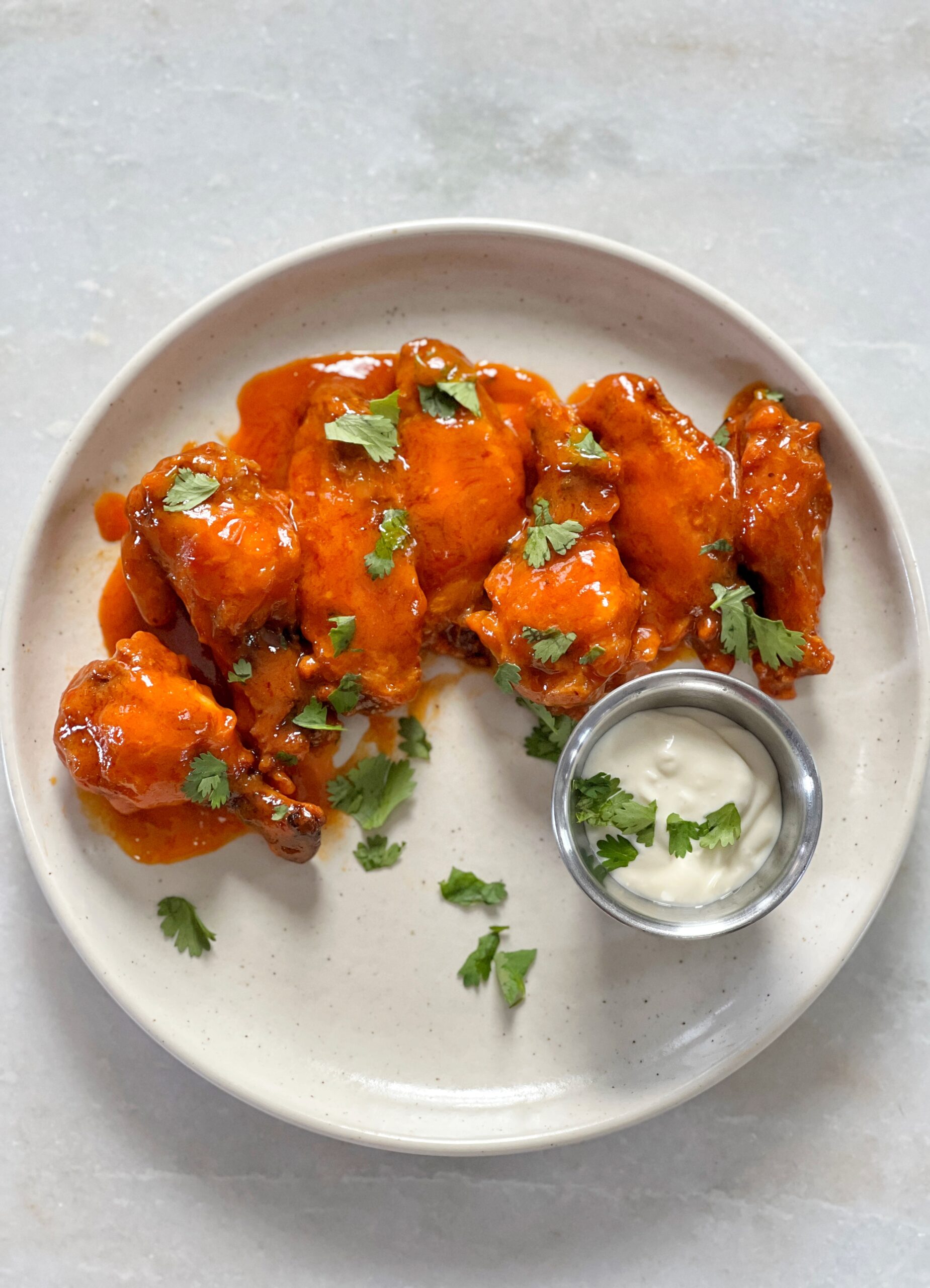 The Easiest Frozen Crispy Air Fryer Chicken Wings Our Aesthetic Abode