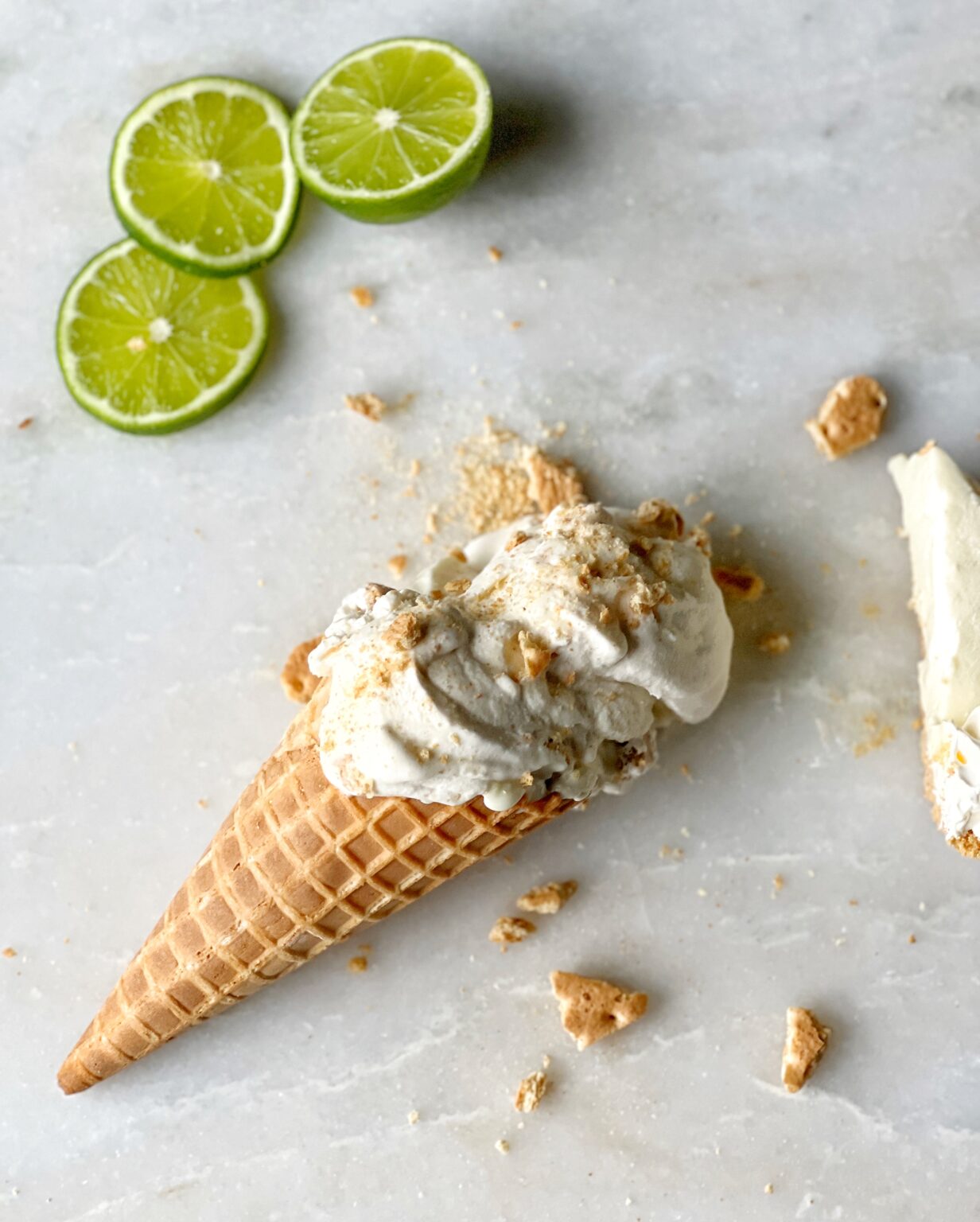 Homemade Coconut Key Lime Pie Ice Cream Recipe Our Aesthetic Abode
