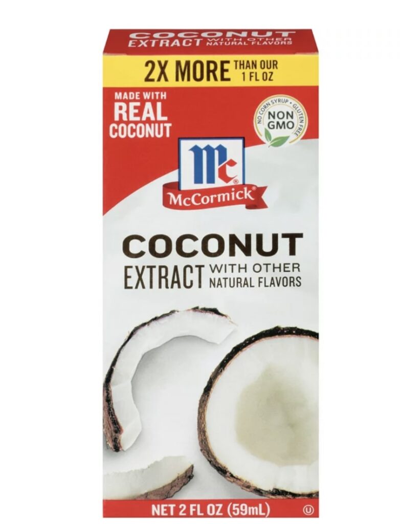 mccormick's coconut extract for a homemade coconut key lime pie ice cream