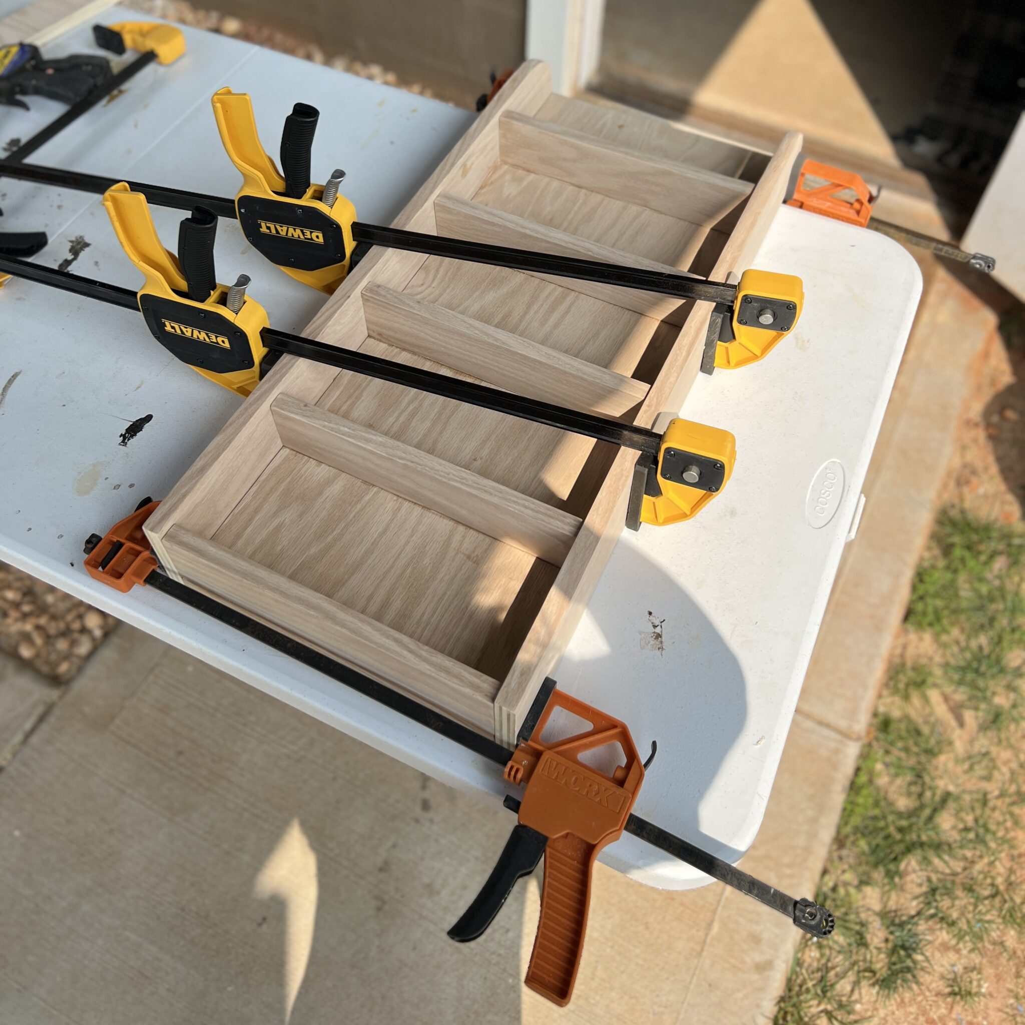 Easy DIY Pantry Door Spice Rack with Brass Rails | Our Aesthetic Abode