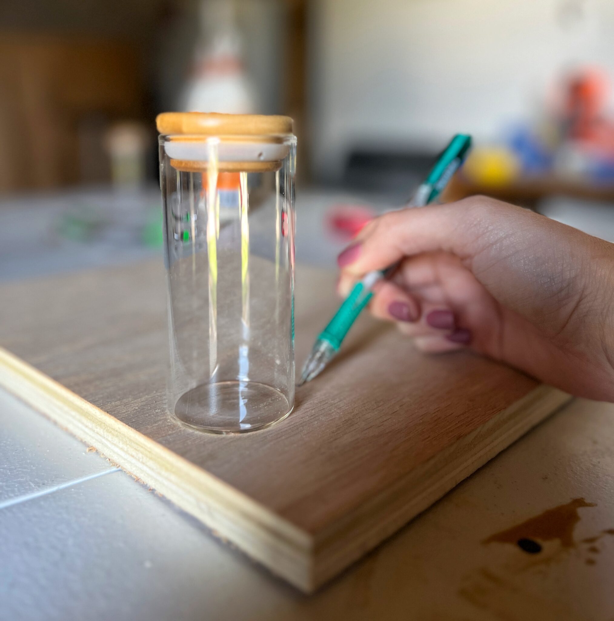Easy DIY Pantry Door Spice Rack with Brass Rails | Our Aesthetic Abode