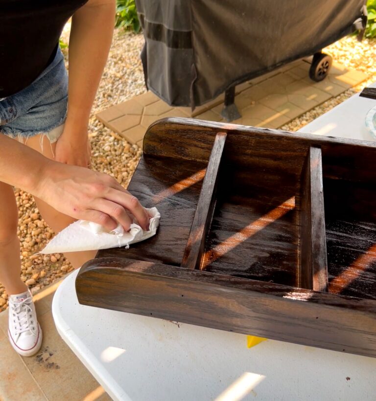 Easy DIY Pantry Door Spice Rack with Brass Rails | Our Aesthetic Abode
