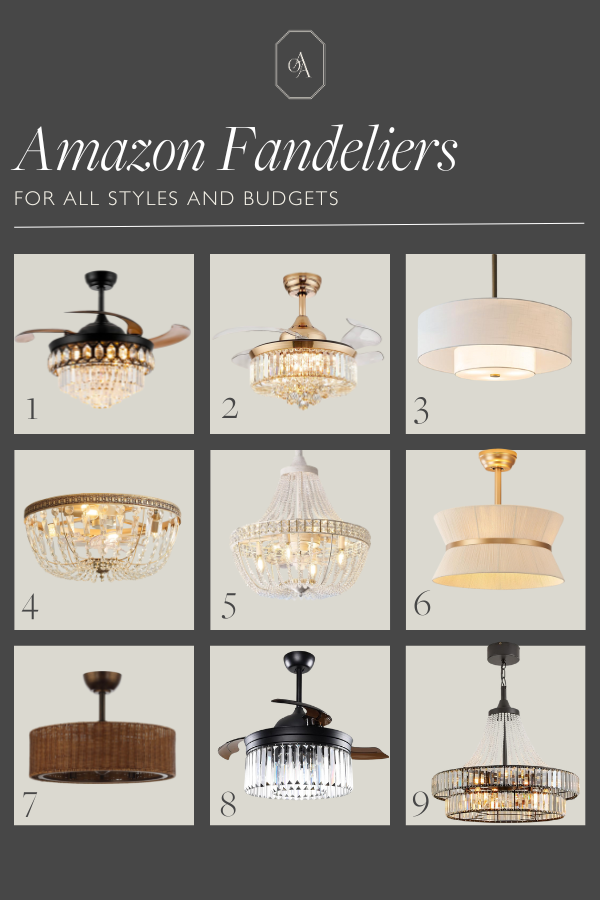 fandelier ceiling fans with lighting