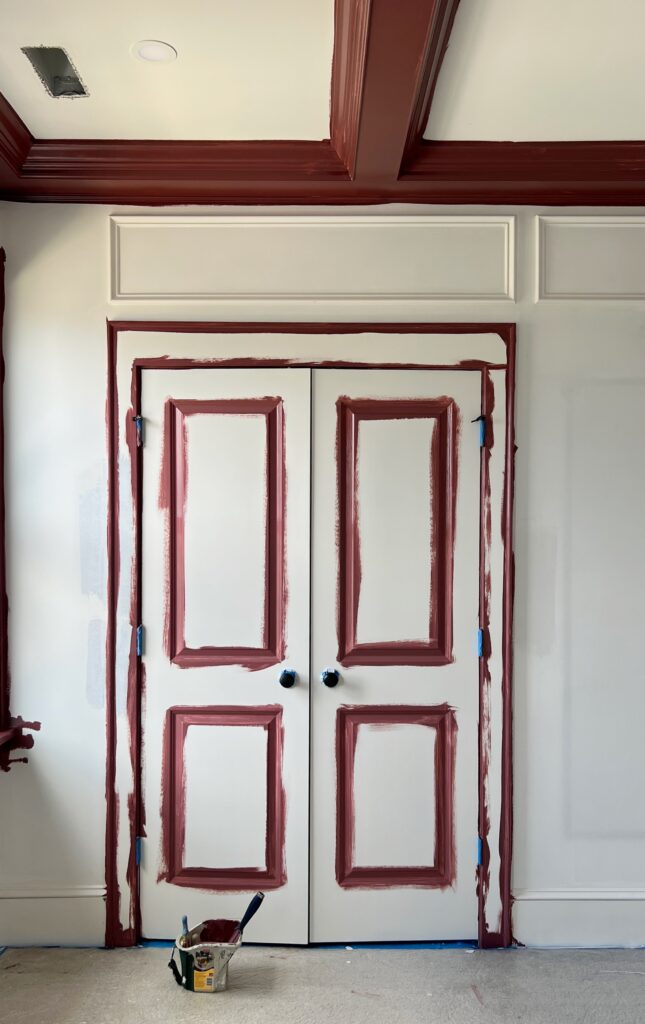 how to paint interior doors