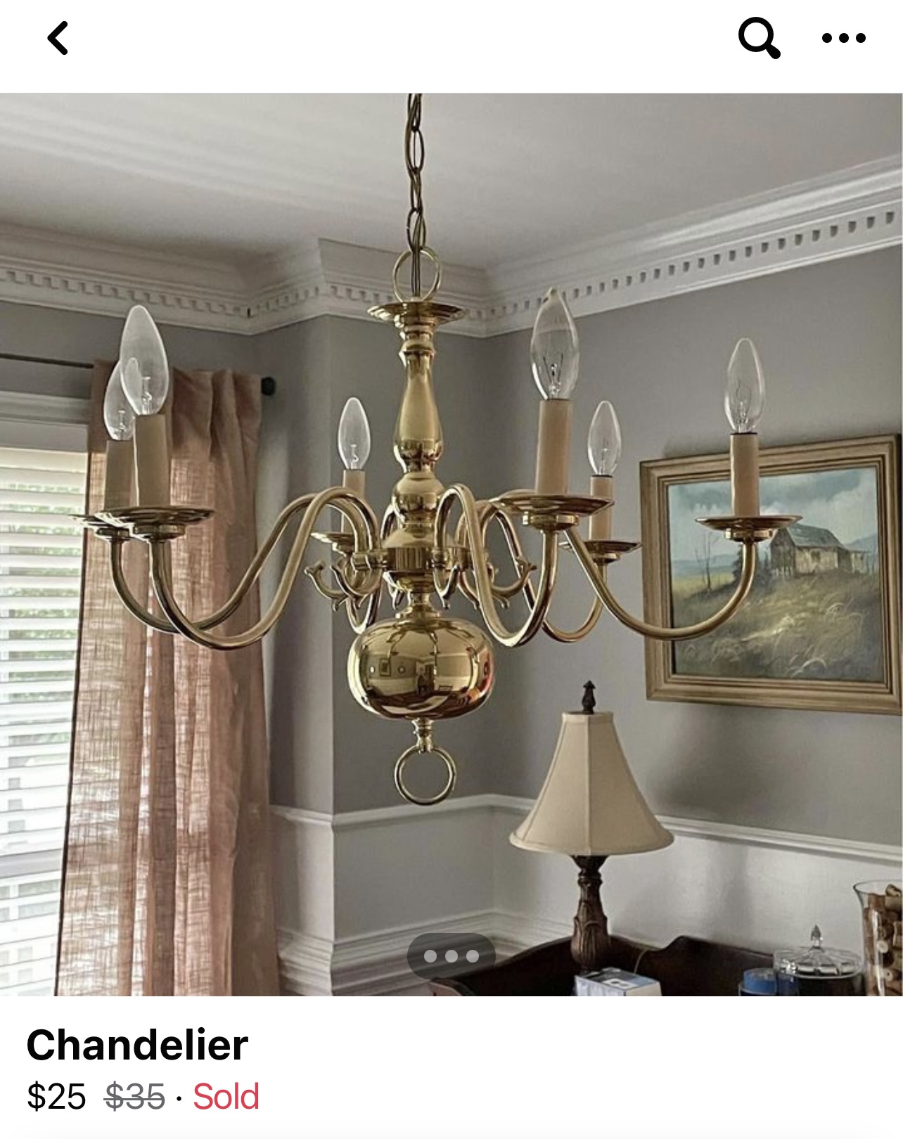 Easy DIY Brass Chandelier Makeover (StepbyStep) Our Aesthetic Abode
