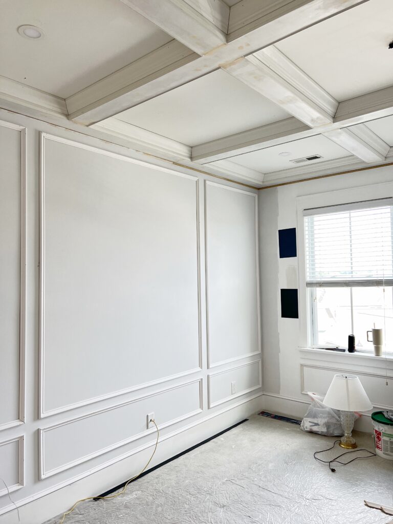 modern coffered ceiling
