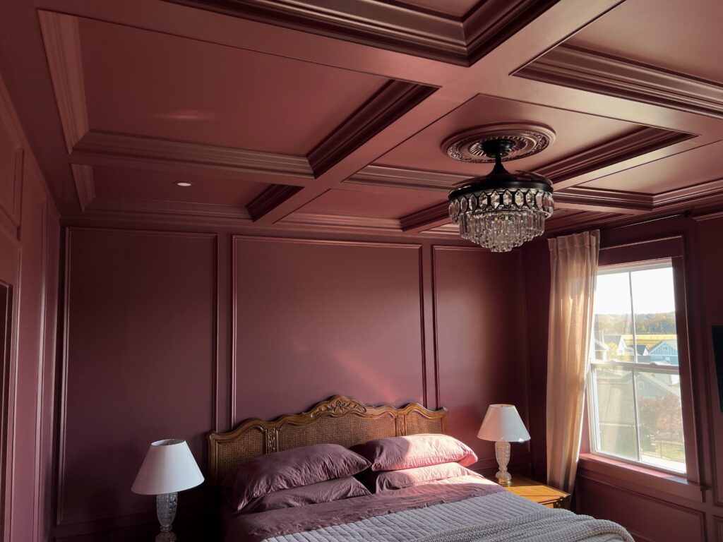 how to make coffered ceiling