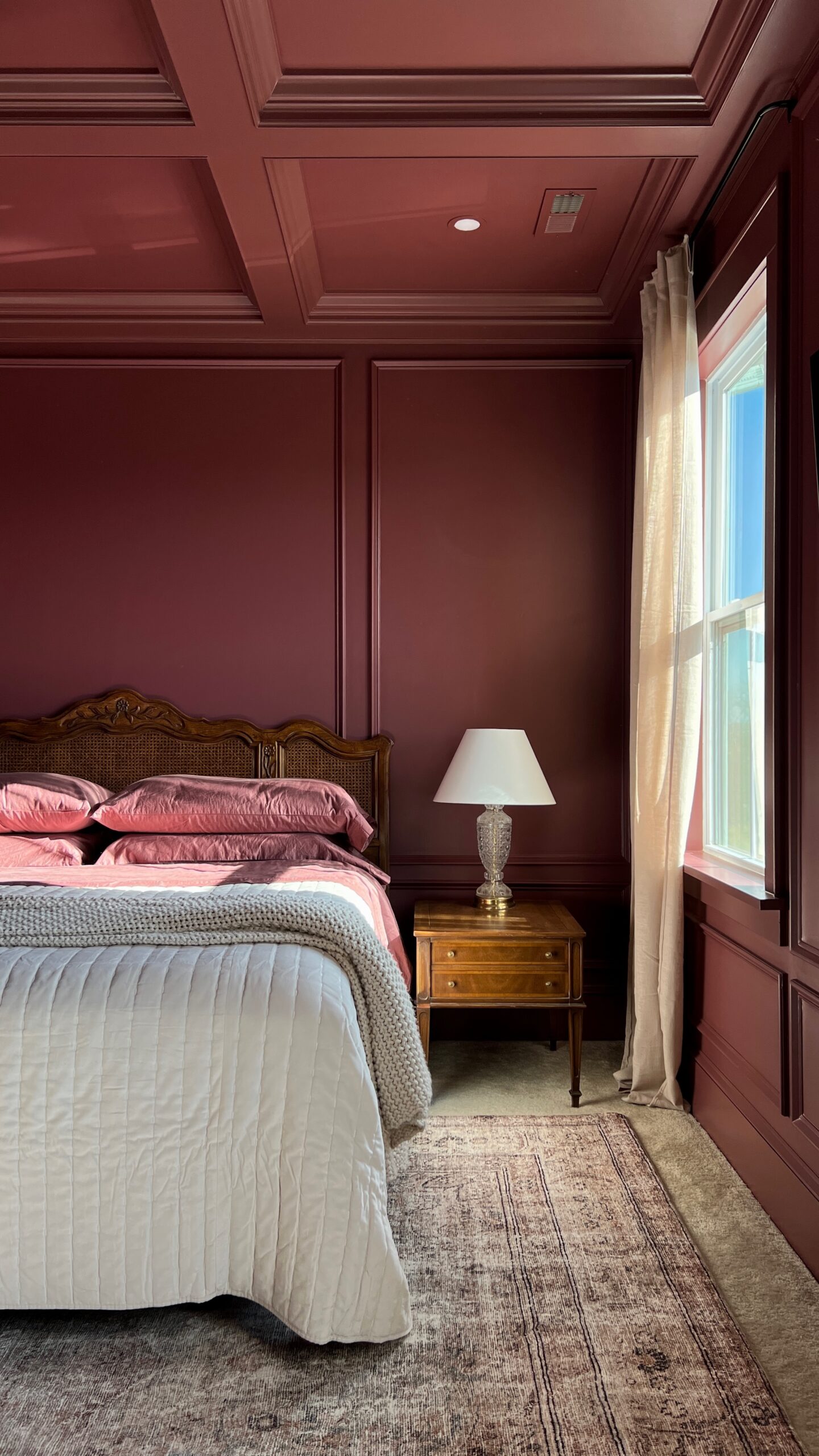 Benjamin Moore New London Burgundy