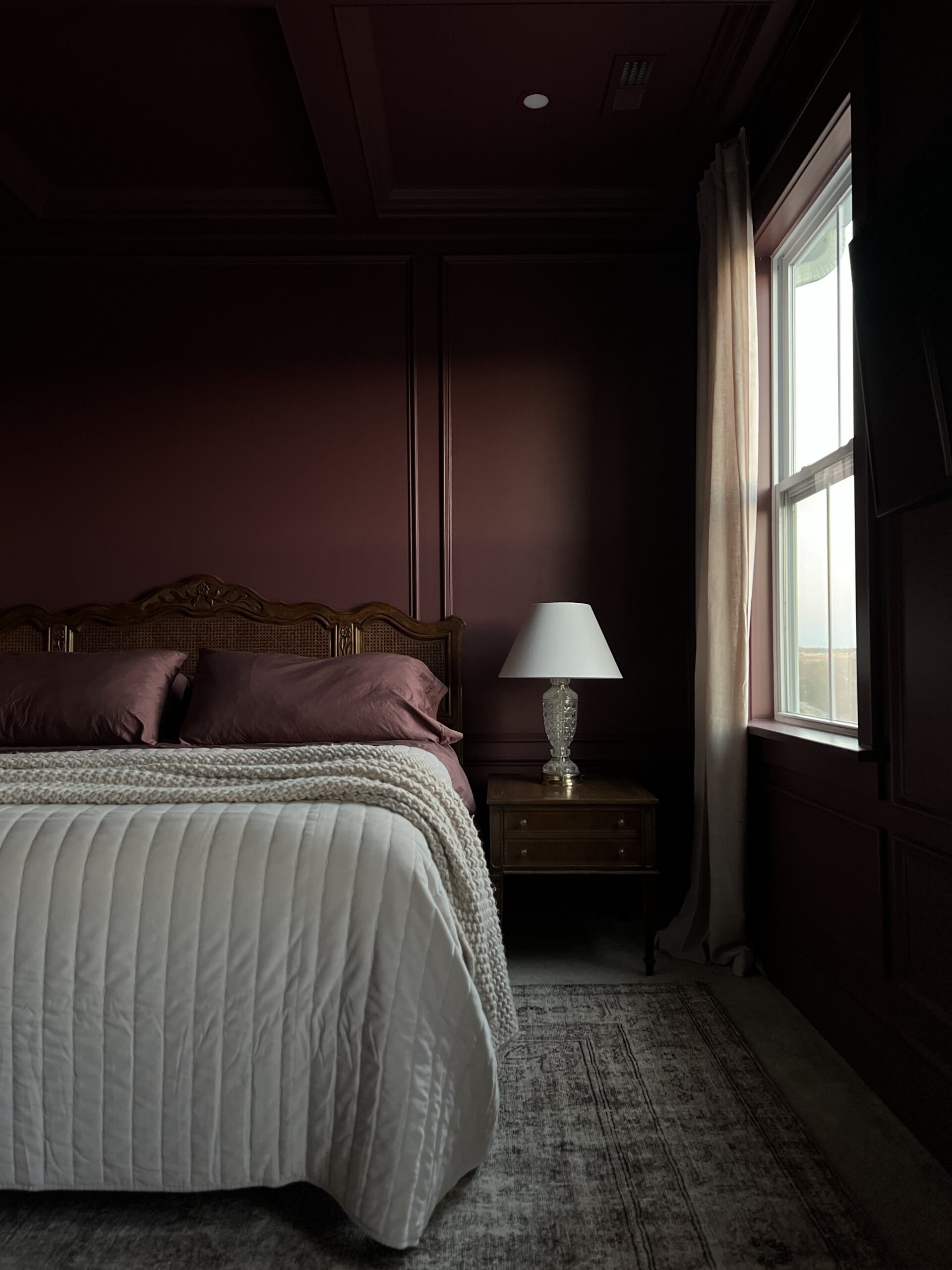 modern vintage bedroom design