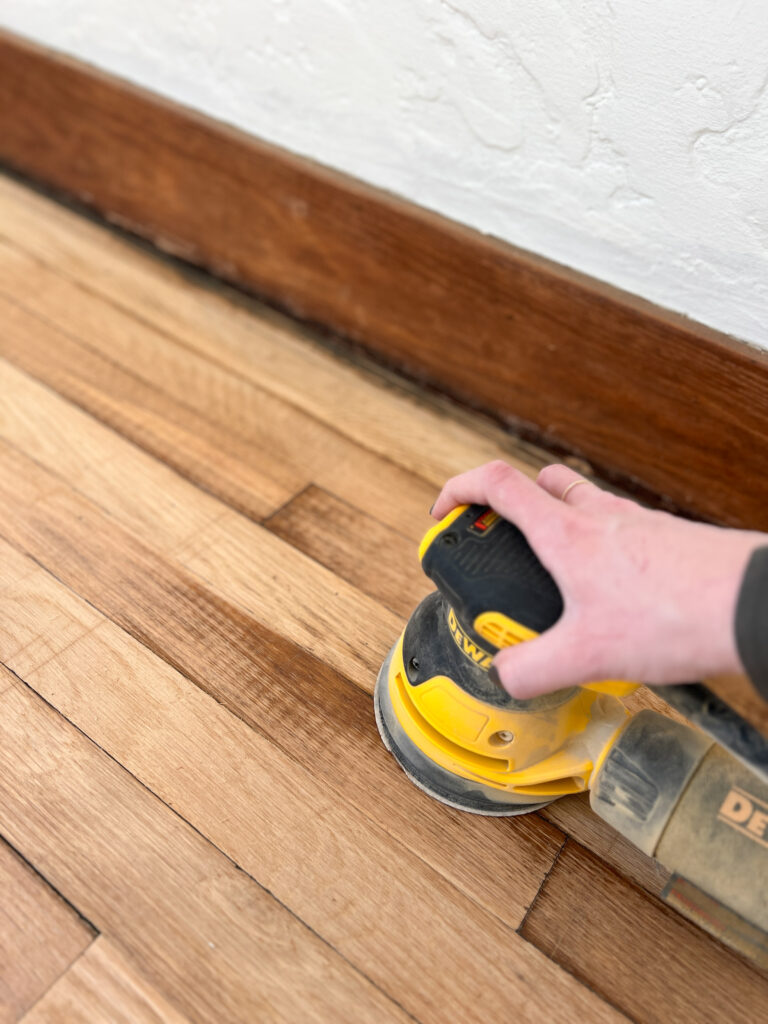 how to refinish wood floors diy