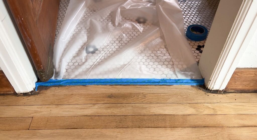 how to stain floors hardwood