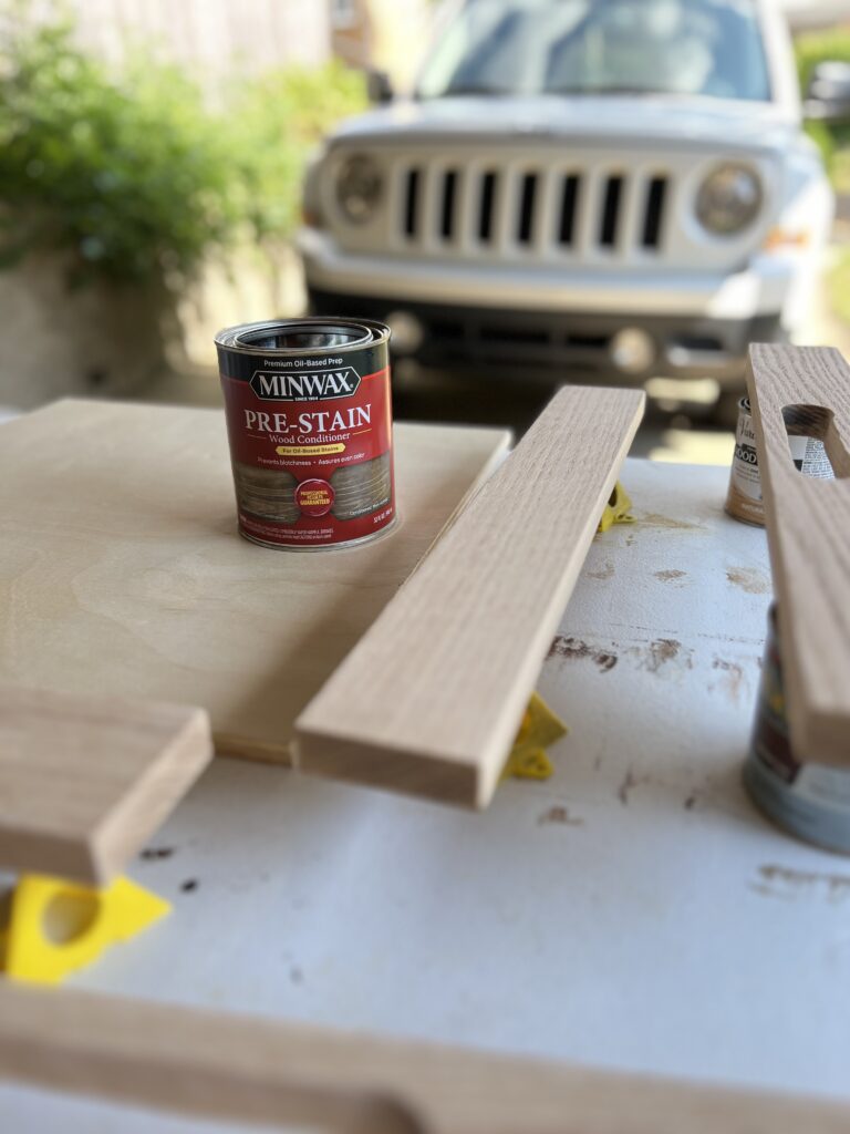 diy table tray wood