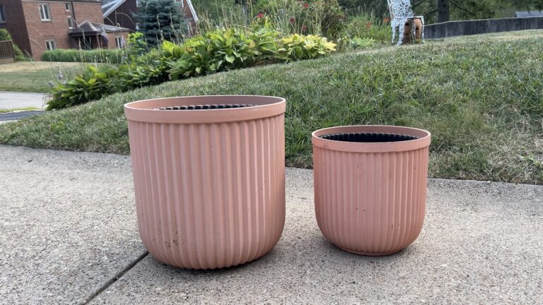 DIY planter makeover