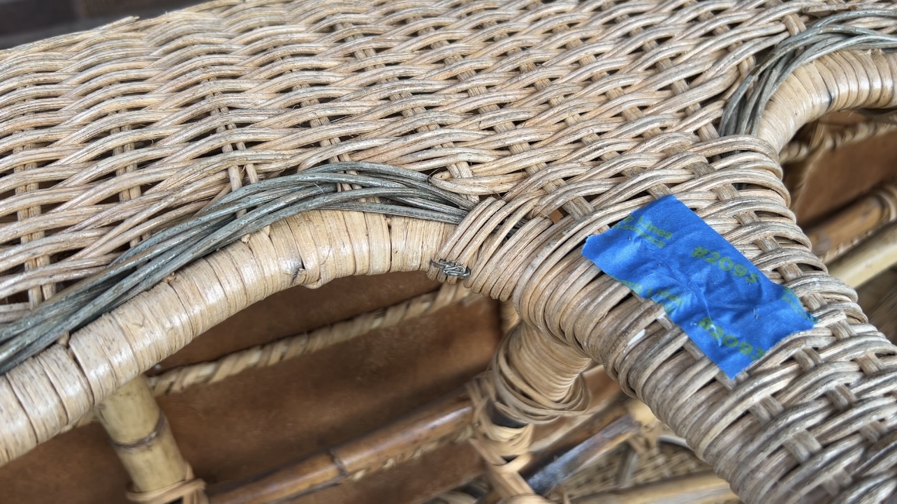 how to restore wicker furniture