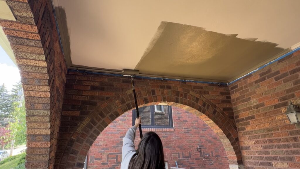 painting porch ceiling