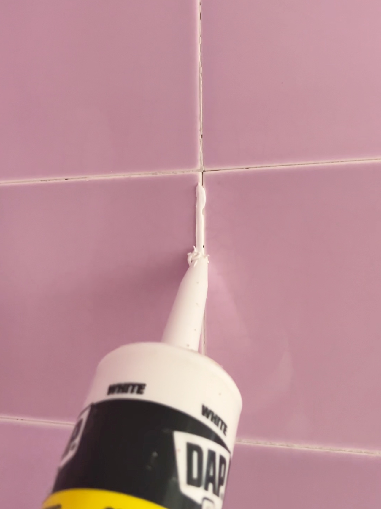 Bathroom Makeover Part 2: How to Paint Shower Tile | Our Aesthetic Abode