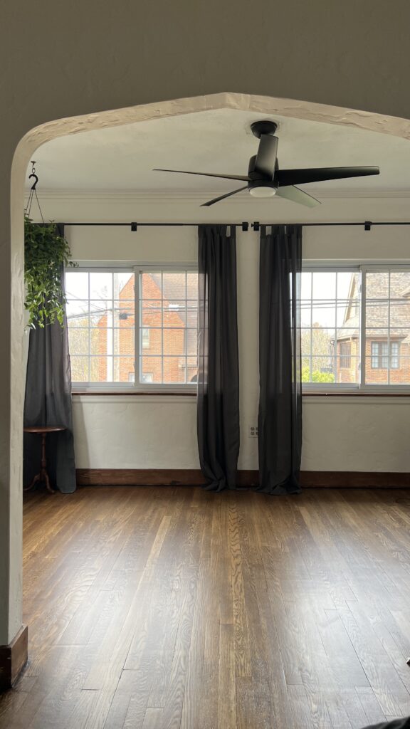 small sunroom before and after