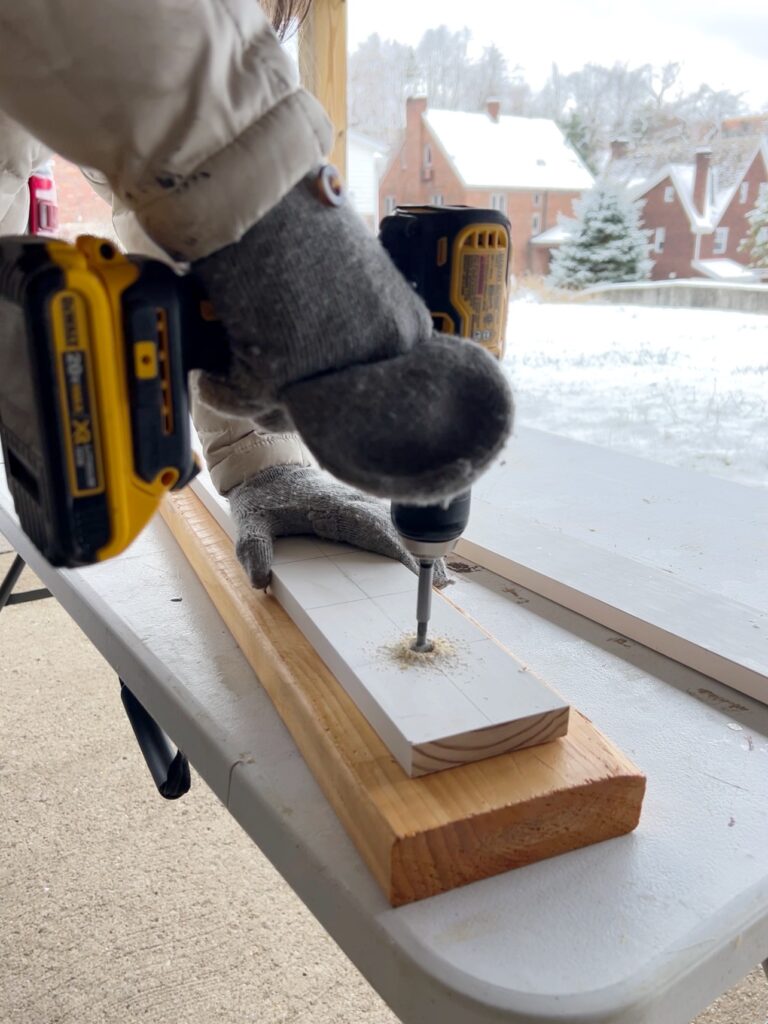 How to make a shaker peg shelf