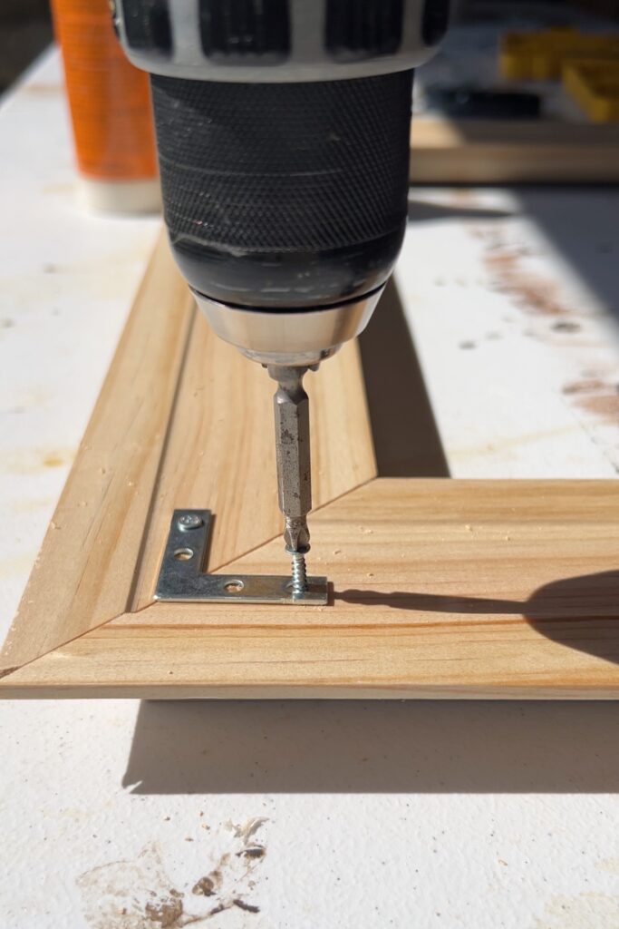 wood frame diy