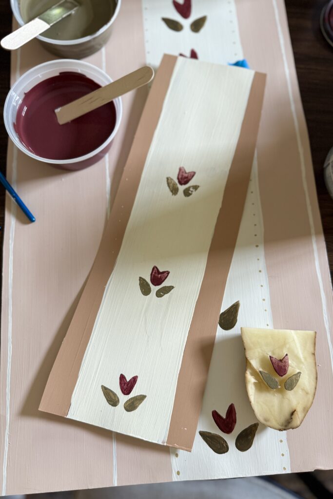 how to make a potato stamp