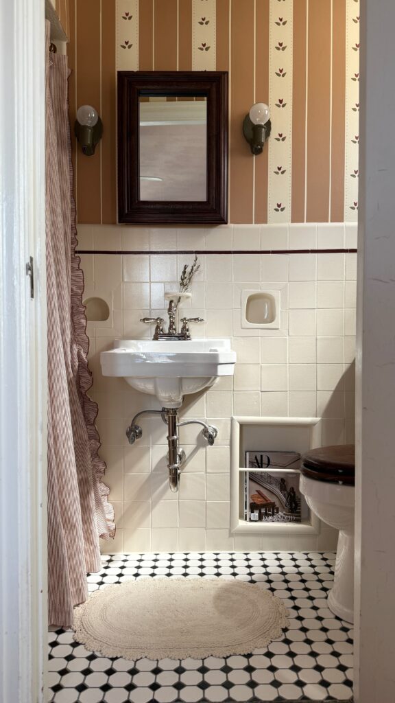 no demo bathroom remodel