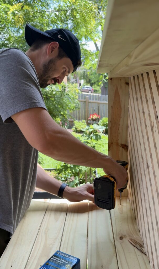 how to build a gardening table
