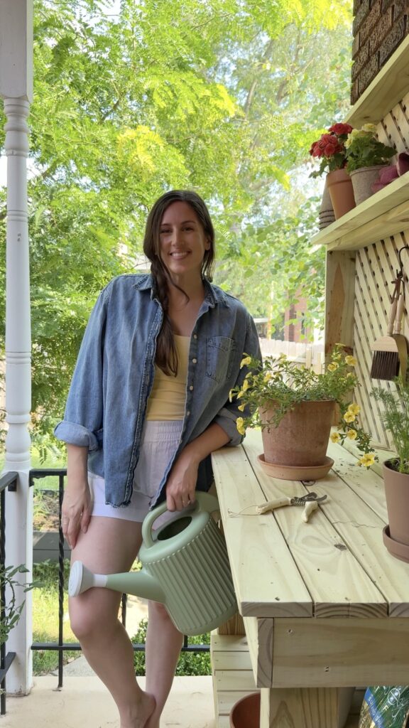 gardening table ideas