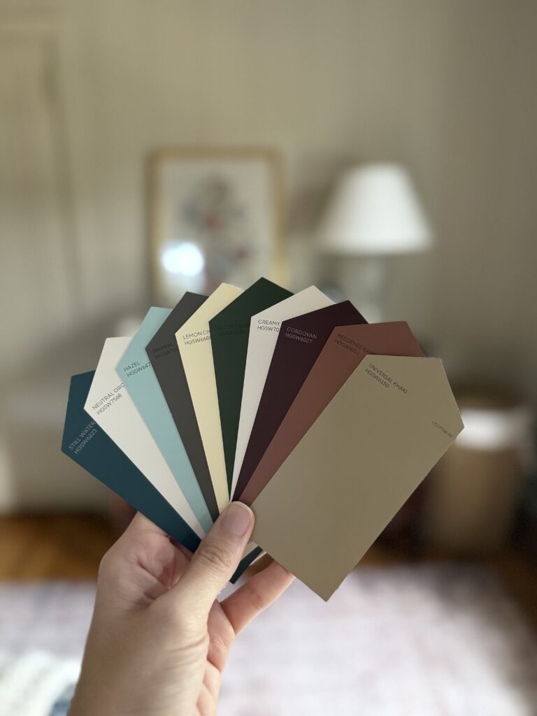 cottage bedroom color scheme