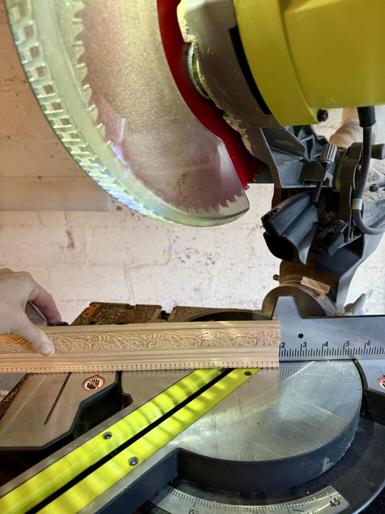 how to install chair rail